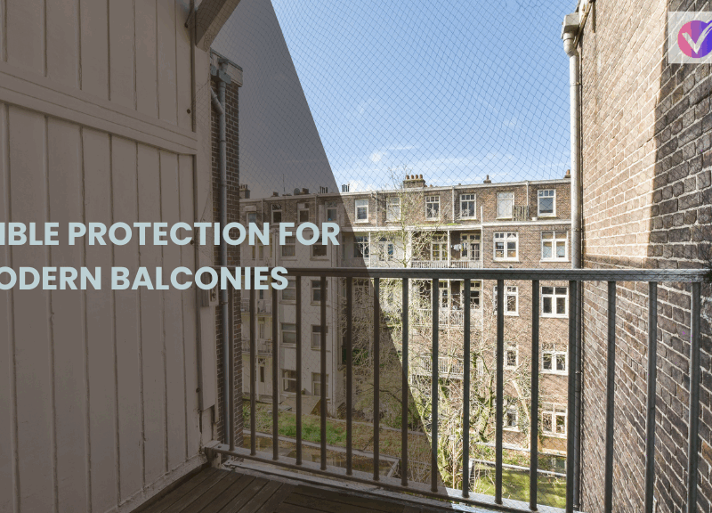 Modern Look with Invisible Balcony Grills