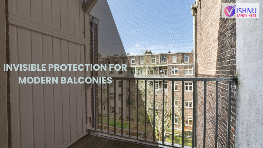 Modern Look with Invisible Balcony Grills